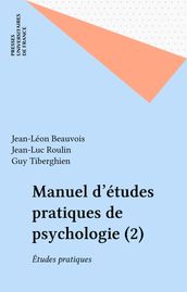 Manuel d études pratiques de psychologie (2)