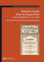 Manuels d arabe d hier et d aujourd hui