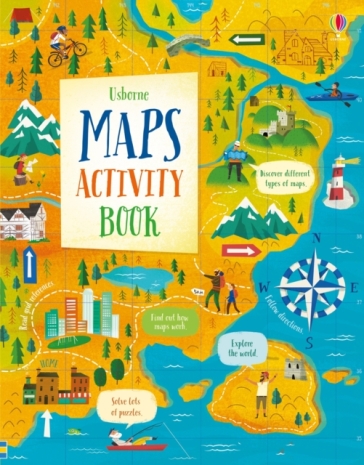 Maps Activity Book - Darran Stobbart - Eddie Reynolds