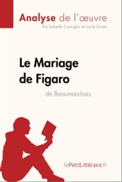 Le Mariage de Figaro de Beaumarchais (Analyse de l oeuvre)