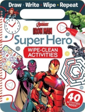 Marvel Avengers Iron Man: Super Hero Wipe-Clean Activities - Marvel Entertainment International Ltd