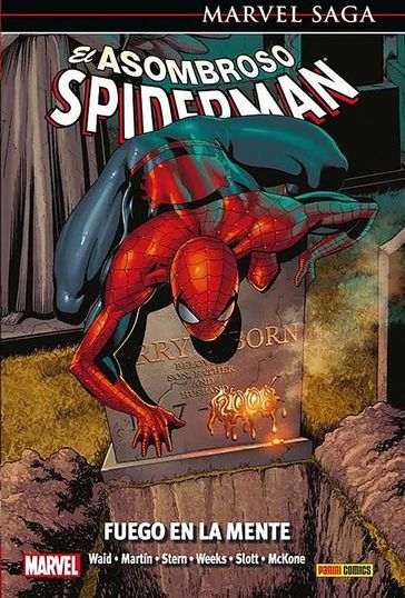 Marvel Saga-El Asombroso Spiderman 19-Fuego en la mente - Roger Stern