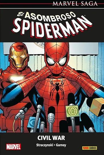 Marvel Saga-El Asombroso Spiderman 11-Civil War - Ron Garney