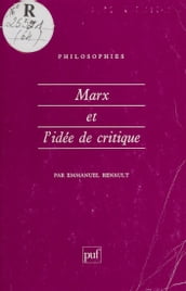 Marx et l idée de critique