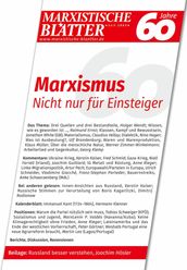 Marxismus - Nicht nur für Einsteiger