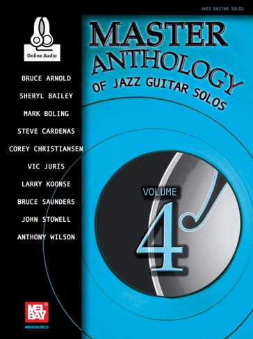 Master Anthology of Jazz Guitar Solos, Volume 4 - Multiple Authors