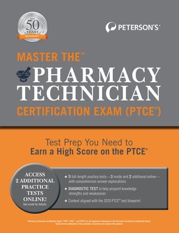 Master the Pharmacy Technician Certification Exam (PTCE) - Peterson
