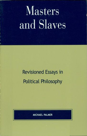 Masters and Slaves - Michael Palmer