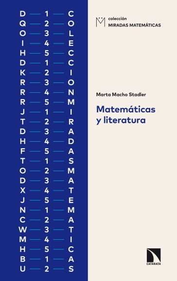 Matemáticas y literatura - Marta Macho Stadler
