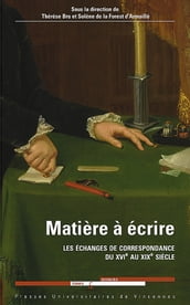 Matière à écrire