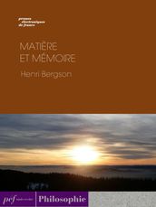 Matière et mémoire