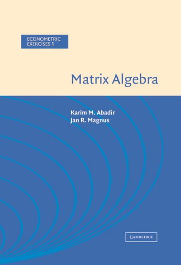 Matrix Algebra - Jan R. Magnus - Karim M. Abadir