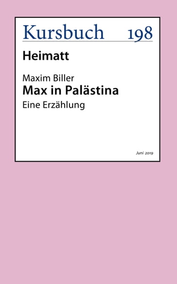 Max in Palästina - Maxim Biller