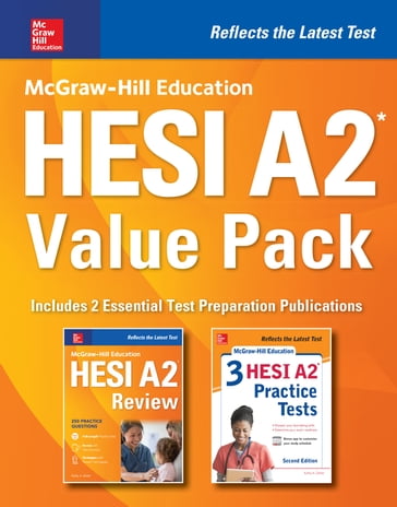 McGraw-Hill Education HESI A2 Value Pack - Kathy Zahler