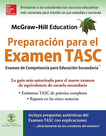 McGraw-Hill Education Preparación para el Examen TASC - Kathy Zahler