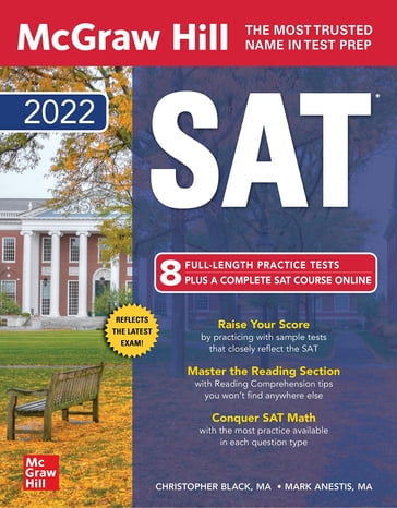 McGraw-Hill Education SAT 2022 - Christopher Black - Mark Anestis