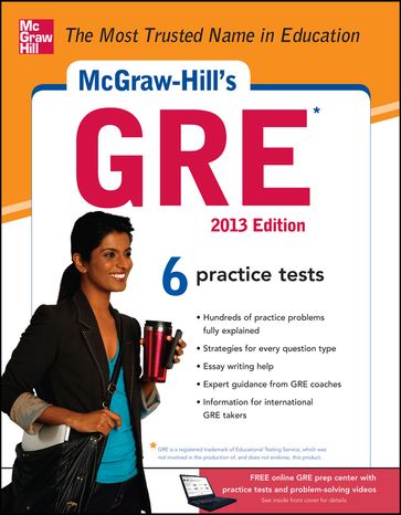 McGraw-Hill's GRE, 2013 Edition - Steven W. Dulan
