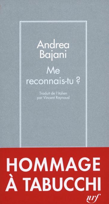 Me reconnais-tu ? - Andrea Bajani