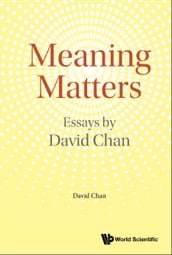Meaning Matters: Essays By David Chan