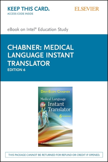Medical Language Instant Translator -- E-Book - Davi-Ellen Chabner - BA - MAT