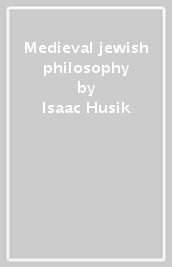 Medieval jewish philosophy