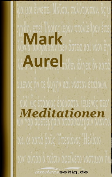 Meditationen - Mark Aurel