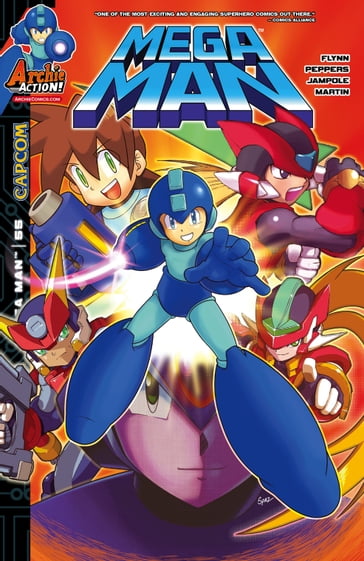 Mega Man #55 - Gary Martin - Ian Flynn - Jamal Peppers - John Workman - Matt Herms - Patrick SPAZ