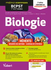 Mémento de Biologie BCPST 1re et 2e années : Prépas scientifiques