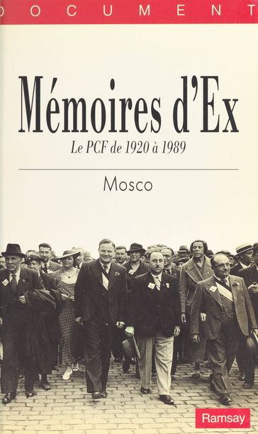 Mémoires d'ex - Mosco