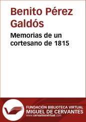 Memorias de un cortesano de 1815