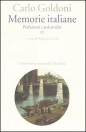 Memorie italiane. 3: Prefazioni e polemiche