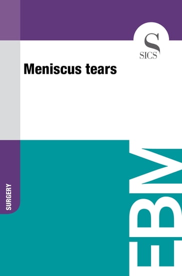 Meniscus Tears - Sics Editore