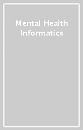 Mental Health Informatics