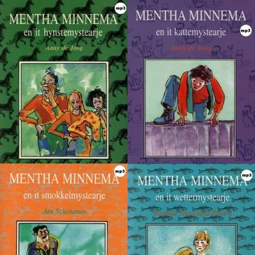 Mentha Minnema mystearjes searje 2 - Riemkje Hoogland-Pitstra - Anny de Jong - Jan Schotanus