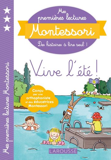 Mes premières lectures Montessori, Vive l'été ! - Julie Rinaldi - Christine Nougarolles - Anais Galon