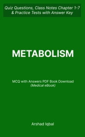 Metabolism MCQ (PDF) Questions and Answers Biology MCQs e-Book Download