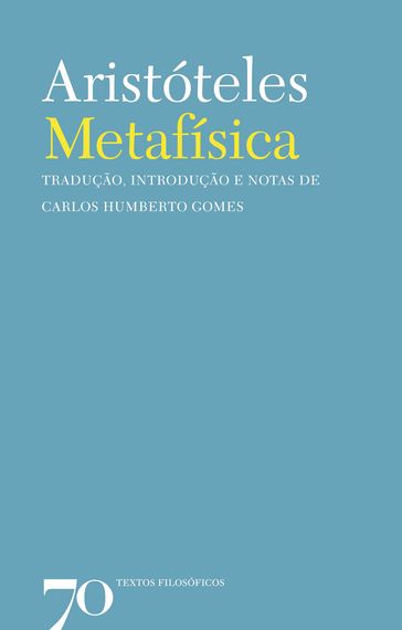 Metafísica - Aristóteles