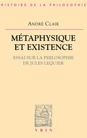 Métaphysique et existence