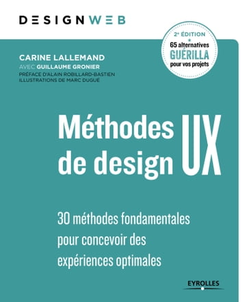 Méthodes de design UX - Carine Lallemand - Guillaume Gronier