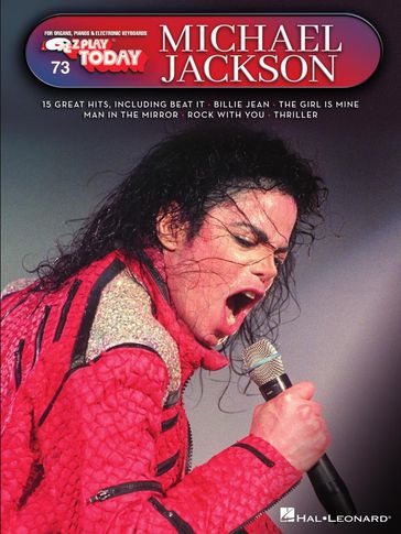 Michael Jackson E-Z Play Today Songbook - Michael Jackson