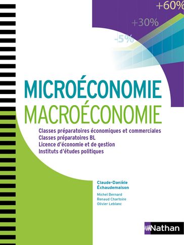 Microéconomie et Macroéconomie aux concours des grandes écoles - EPUB - Bernard Michel - Renaud Chartoire - Olivier Leblanc - Claude-Danièle Échaudemaison