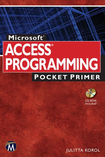 Microsoft Access Programming Pocket Primer - Julitta Korol