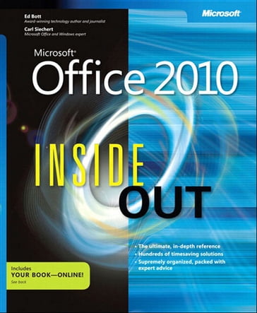 Microsoft® Office 2010 Inside Out - Carl Siechert - Ed Bott