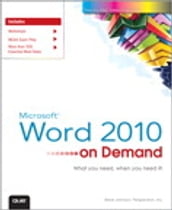 Microsoft Word 2010 On Demand