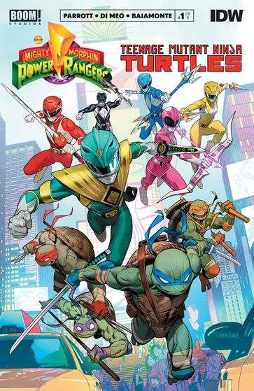 Mighty Morphin Power Rangers/Teenage Mutant Ninja Turtles #1 - Ryan Parrott