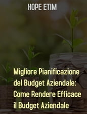 Migliore Pianificazione del Budget Aziendale: Come Rendere Efficace il Budget Aziendale