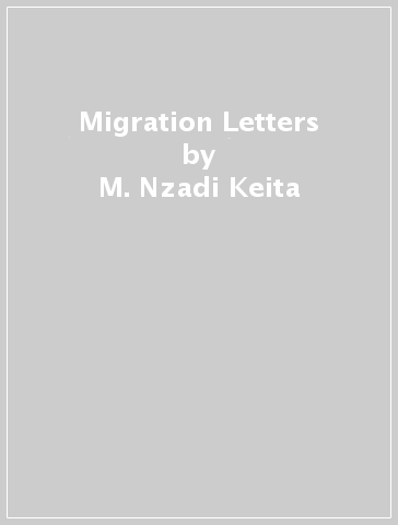 Migration Letters - M. Nzadi Keita