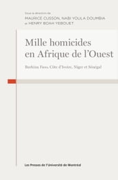 Mille homicides en Afrique de l Ouest