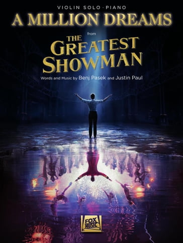 A Million Dreams (from The Greatest Showman) Violin with Piano Accompaniment Sheet Music - Benj Pasek - Justin Paul