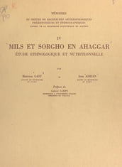 Mils et sorgho en Ahaggar